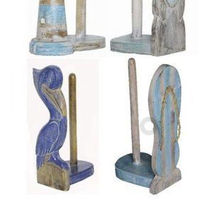 Paper towel holders Flip Flop Pelican Lighthouse or Turtle!!! Selling Individual
